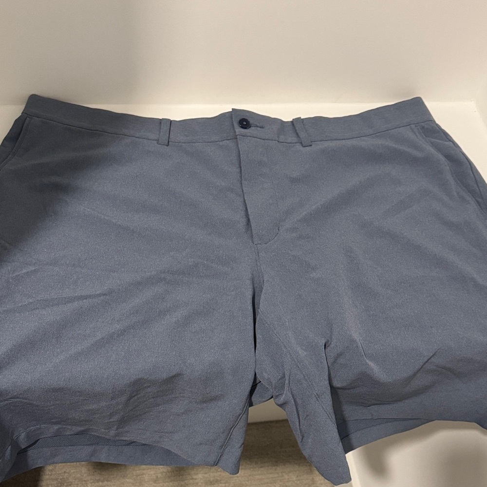 Men's Blue Golf Shorts